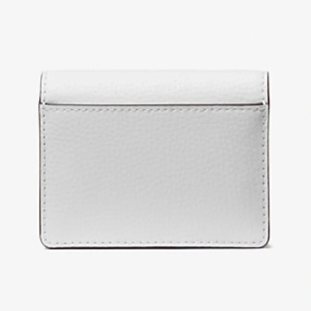 MICHAEL KORS Carson Small Pebbled Leather Wallet
Optic White 
NWT - Picture 3 of 16